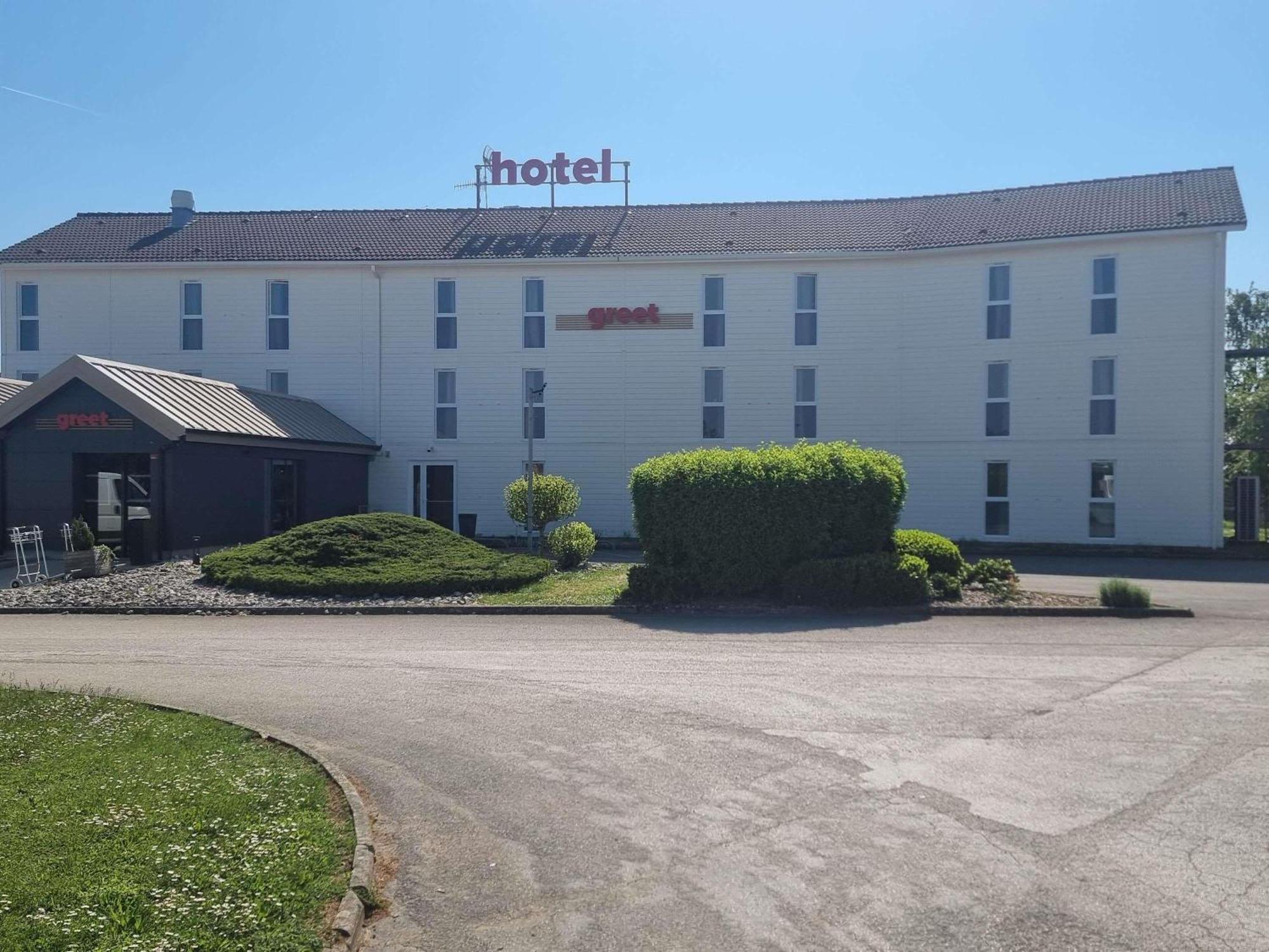 Greet Hotel Dijon Sud Longvic Eksteriør billede