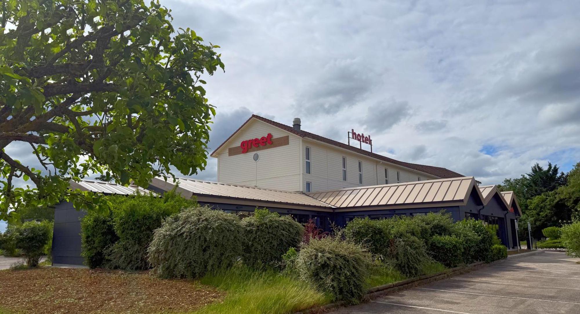 Greet Hotel Dijon Sud Longvic Eksteriør billede