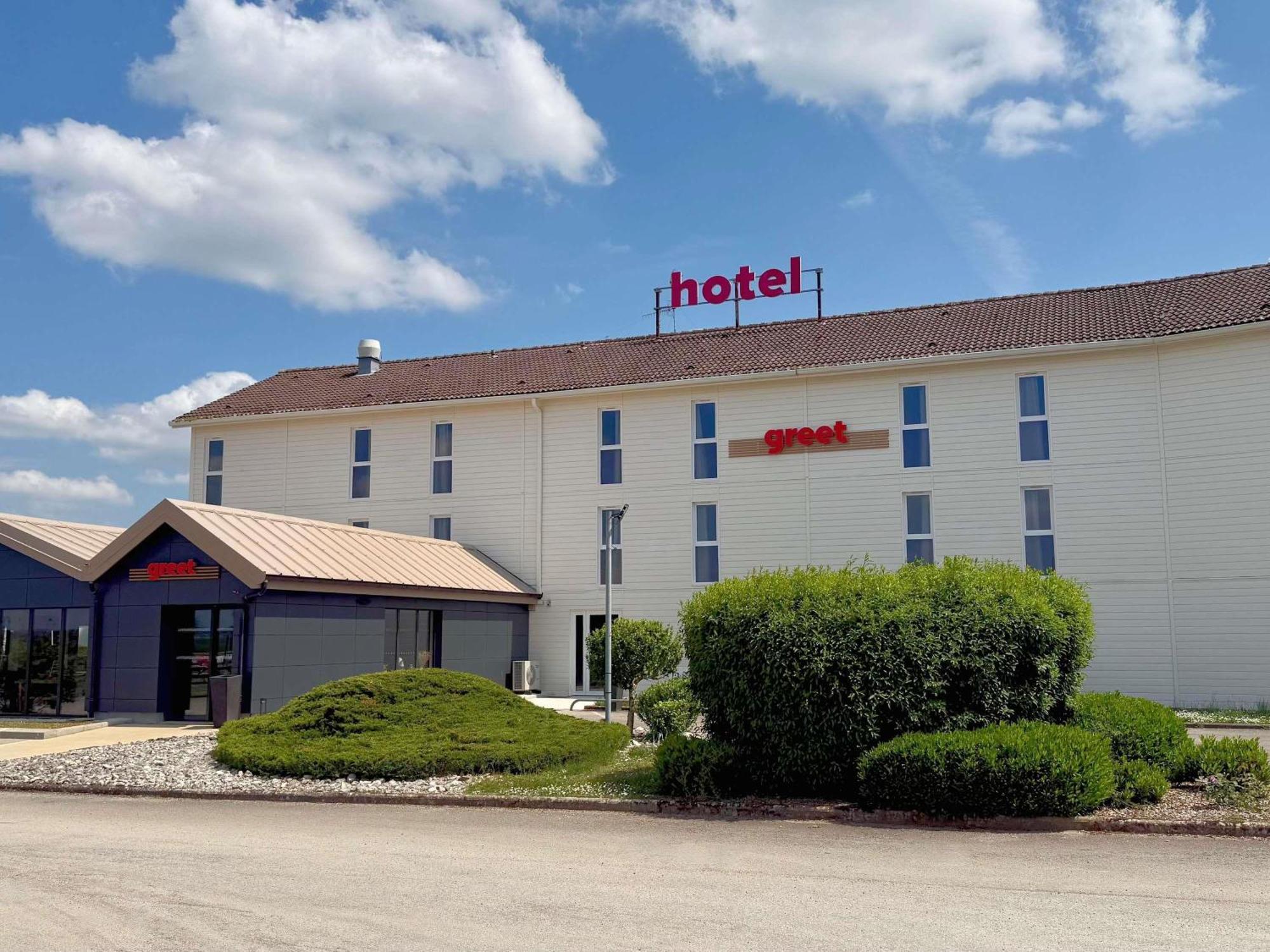 Greet Hotel Dijon Sud Longvic Eksteriør billede