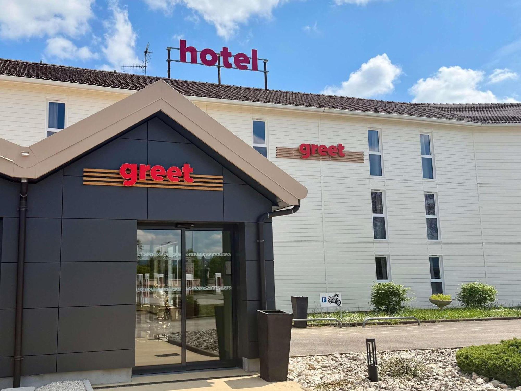Greet Hotel Dijon Sud Longvic Eksteriør billede