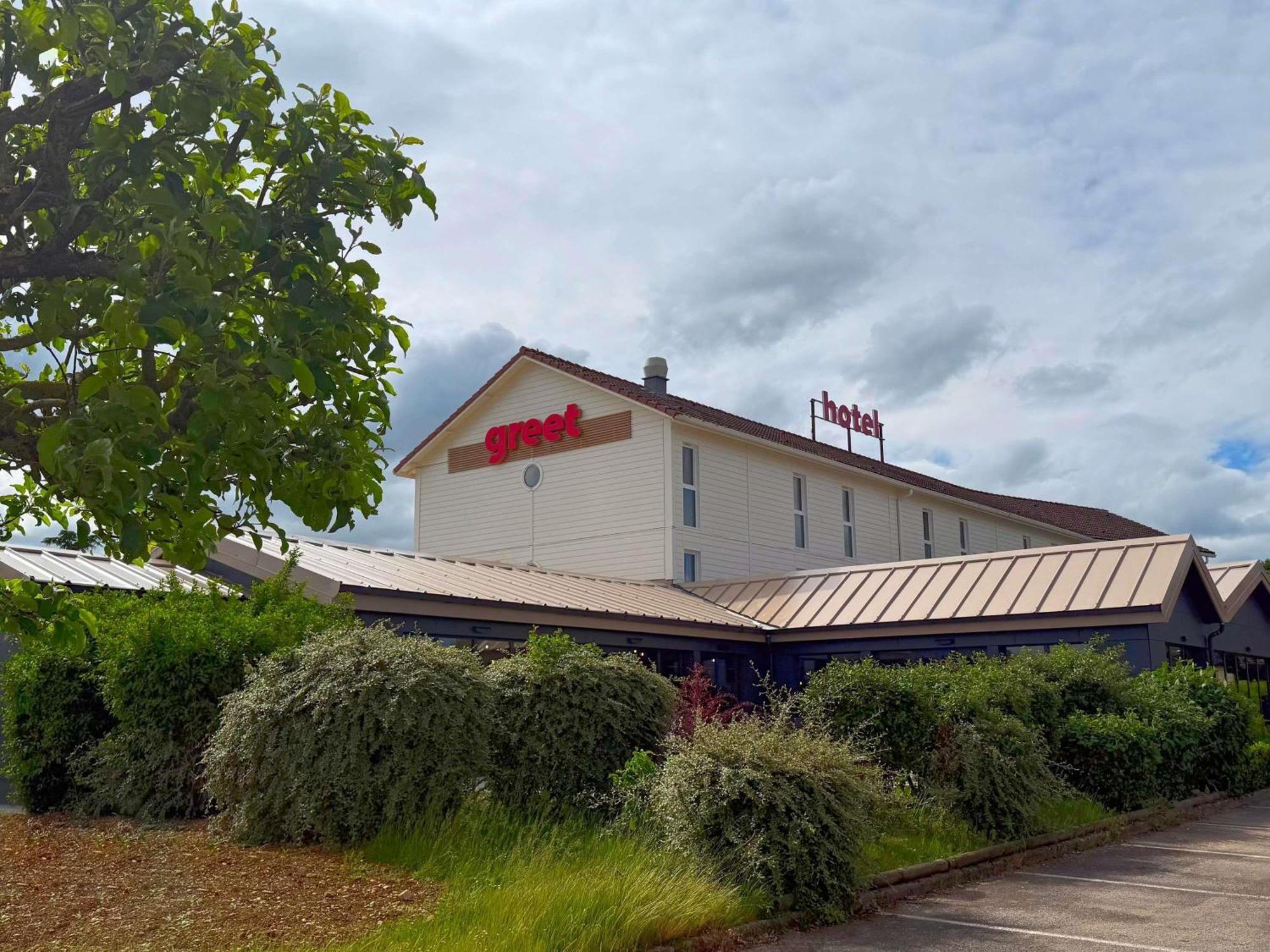 Greet Hotel Dijon Sud Longvic Eksteriør billede